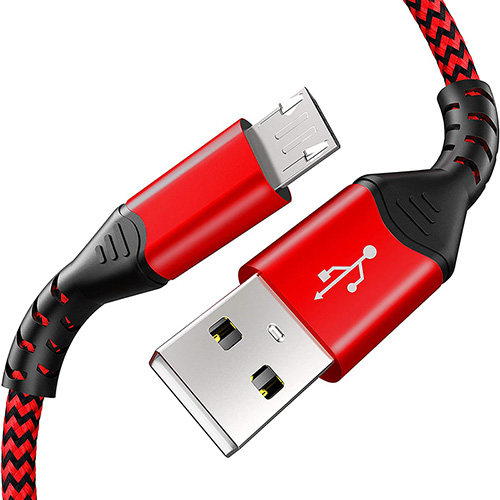 USB2.0AM-TO-MICRO-编织网红黑