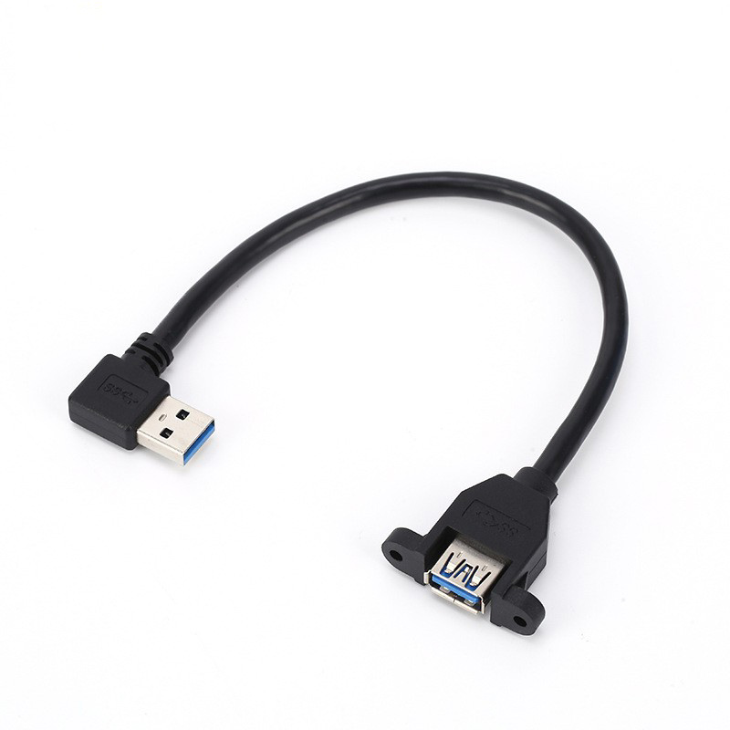 USB3.0弯头-TO-AF(带耳朵)