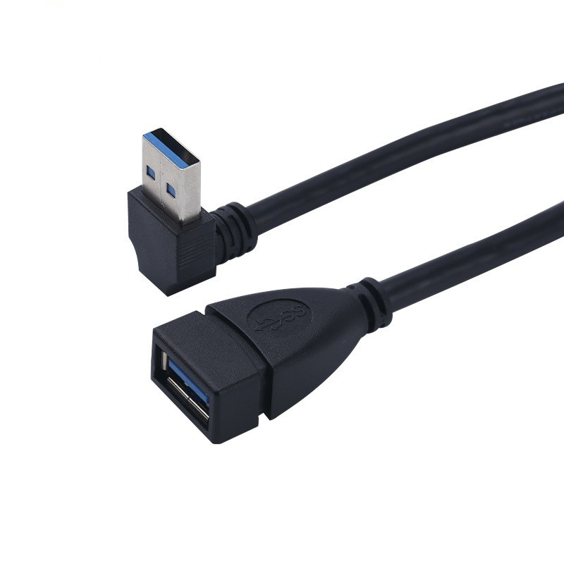 USB3.0AM-90度-TO-AF全包