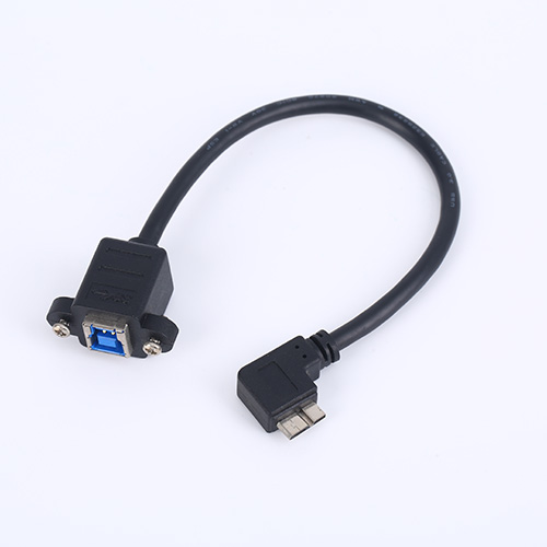 USB3.0AM-弯头-TO-BF带螺丝