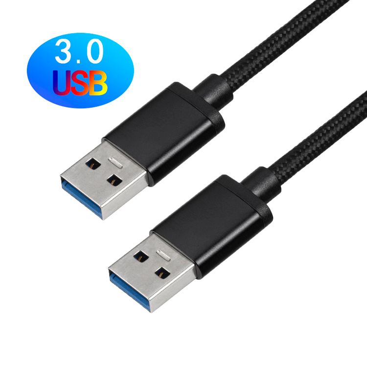 USB3.0AM-TO-C-尼龙编织网（纯黑)